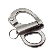 [54%Repurchase Rate]Stainless Steel316Fixed Spring Snap Hook snap shackle Hand Pull Quick Release Sh