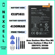 NEXCELL Bateri Serasi untuk Asus Zenfone Max Plus M1 ZEN 3 Max 5.2 ZB570TL X018D ZC520TL X008D Batte