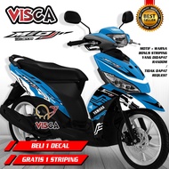 【Beli 1 Gratis 1】Decal Mio J Full Body - Stiker Mio J Variasi Full Body - Striping Mio J Variasi Ker
