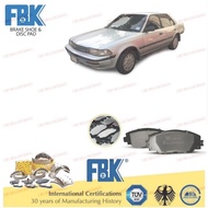 FBK Disc Brake Pad Front FD2065S - Toyota Corona ST171