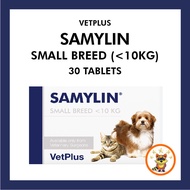 Vetplus SAMYLIN® Small Breed Below &lt;10kg Dog Canine Cat Kucing Liver Hepatic 30 Tablets