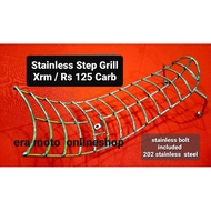 Stainless Step Grill Xrm / Rs 125 Carb