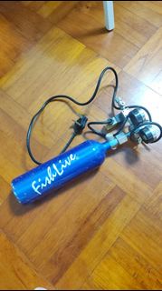 Fishlive 藍色CO2鋼瓶