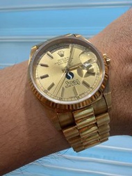 Rolex Day Date 18038 原裝原廠中東面 Snas