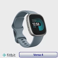 Fitbit Versa 4 智慧健康運動手錶 睡眠追蹤 瀑布藍