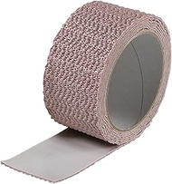 Carboy Removable Clean Anti-Slip Tape, 2.0 in x 6.6 ft (5 cm x 2 m), Light Brown