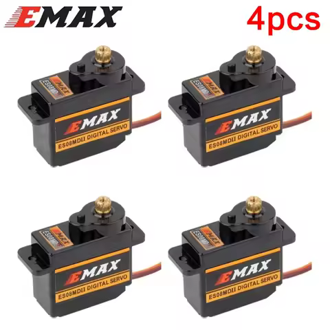 EMAX ES08MAII ES08MD II Metal GEAR Digital Servo up sg90 ES08A ES08MA MG90S TREX 450 Helicopter Airp