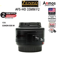 ZENKO 35MM F/2MM FOR CANON EOS EF AND M SERIES