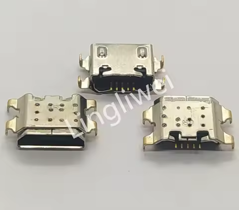 10-100pcs For LG K22 K12 K12 Plus K40 Q60 LMK200 Redmi 9A 9C A01 A03 core Micro USB Connector Chargi