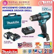 HP333DWYE MAKITA 12V MAX CORDLESS HAMMER DRIVER DRILL HP333D MAKITA HP333 HP333DWAE 2.0AH 1.5AH BATT