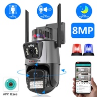 UNIG CCTV Sambung HP Jarak Jauh Wireless mini WIFI V380 Pro Kamera CCTV Sambung ke HP Connector sisi