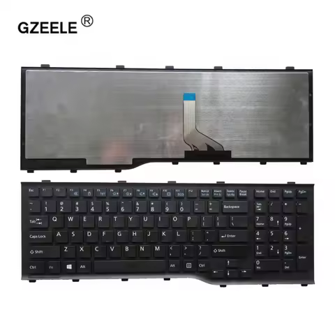 GZEELE New US/UK/SP/RU Laptop Keyboard For FUJITSU Lifebook AH532 A532 N532 NH532 PN:MP-11L63US-D85 