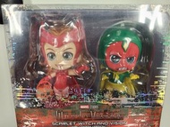 全新 hottoys cosbaby 紅巫女 紅女巫 幻視 scarlet witch and vision