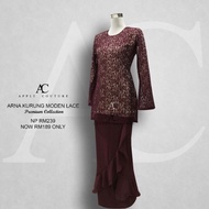 Apple couture kurung moden lace