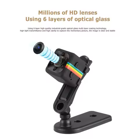 Video Recorder Mini Camera FHD 960P Camcorder Motion Sensor Night Vision DVR Sport DV Network Camera