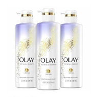 Olay Cleansing &amp; Renewing Nighttime Body Wash with Retinol 17.9 fl oz 3 Pack