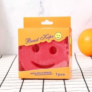 Thickened American Smiley Face Dishwashing Dishwashing Block Kitchen Water-Absorbing Magic Wipe Non-