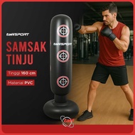TaffSPORT Vertical Punching Bag Inflatable Punching Bag Pole 160cm - DS0097