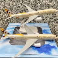 Boeing B787-8 Dreamliner Model Plane "ETIHAD AIRWAYS" UAE Airlines High Quality 1:400 Scale + With D