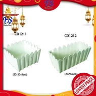 Plastic Flower Pot / Round Flower Pot / Indoor & Outdoor Flower Pot / Pasu Bunga / CD1211 / CD1212