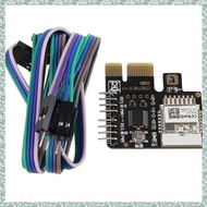 [h5bl3j6wj.ph] Tuya Wifi Computer Power Reset Switch PCIe Card for PC  Computer,APP Remote Control,S