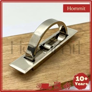 Zinc alloy 180 degree rotary tatami hidden pull handle 99mm kitchen floor cabinet drawer handle