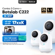 Combo of 3 BOTSLAB C222 Indoor Cameras with 360 Rotation - Video - Conversation - Night Vision