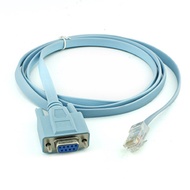 Db9 Cisco Console Cable Rj45 To Serial Connector Lan Cable