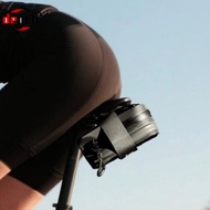 Bike Seat Post Bag Large Storage Waterproof PU Fabric 15x8.8x6.5cm for Commuting