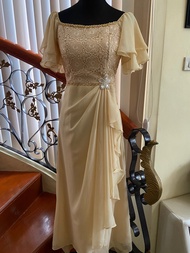 Mother of the Bride Dress/ Principal Sponsor Gown/ Secondary Sponsor Gown/ Pang Ninang/ Lace Gown