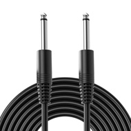 Kabel Instrumen GC-MS2S TS 1/4 Inci Serasi dengan Gitar Elektrik, Bass, Drum, Pedal, Amplifier, Prea