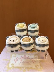 角落生物熊貓限定set 5隻