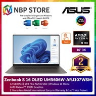 Asus Zenbook S 16 OLED UM5606W-ARJ107WSM 16'' 3K Laptop Grey