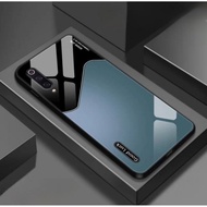 SAMSUNG A70/A70S case glossy glass tempered silicone premium fashion Cover