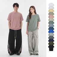 5B2F [Five Cakes Two Fish] Mercerized Cotton T [New Arrivals] Liquid Ammonia Cool Sensation Plain T 