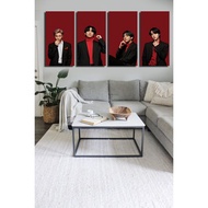 Bts MDF Board Them WALL DECOR Size 10X20 FREE PHOTOCARD BTS