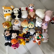 Mini Plushie Disney Tsum tsum Miffy Panda Sumikkogurashi cute plush toy