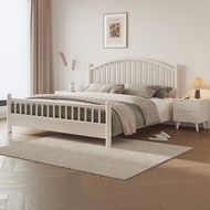 🇸🇬⚡ Modernity Wood Bed Frame Solid Wood Bed Frame Super Single/Queen/King Size Bed Frame Bed Frame With Mattress