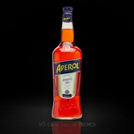 [ DIEMOI ] Aperol Bottle 750ml, 1L – Outstanding Orange Decor Bottle | Bar Cocktail – Cafe – Vintage
