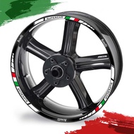 Motorcycle Wheel Sticker Reflective Rim Strips Racing Decals Motocross 17 Inch Sticker for Benelli Series