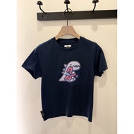 Agnes B. Sport Pure Cotton Cartoon Printed Short Sleeve T-shirt