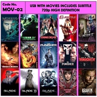Usb With Movies Marvel Includes Subtitle MOV-02
