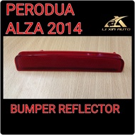 PERODUA ALZA 2014 / ALZA 2018 / AXIA STYLE 2019 REAR BUMPER REFLECTOR COVER