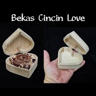 RING BOX USED GIFT BOX USED GIFT BOX BOX BOX KAHWIN RING BOX /love