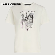 KARL LAGERFELD - RTW-1 PARIS SKETCH STREET T-SHIRT