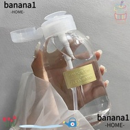 BANANA1 Nail Art Press Bottle, Portable Travel Refillable Bottles, Cleaning Water Nail Polish Removing 150/200/300/500ml Makeup Spray Bottle