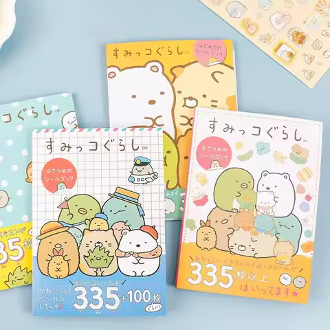 335 pcs/pack Kawaii Sumikko Gurashi Decorative Stickers Book Scrapbooking Label Diary Stationery Alb
