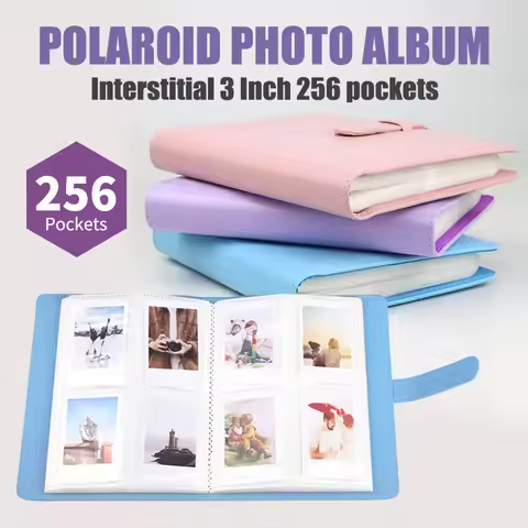 256 Pockets Mini Photo Album Picture Case for Fujifilm Instax Mini Film 7 8 9 11 25 50s 70 90 Link l