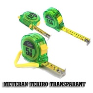 TEKIRO transparent meter 7.5m meter 25 feet 300" 5m meter 19 feet 200" measuring tape