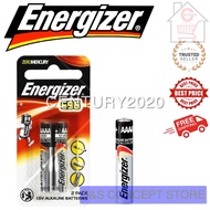 ENERGIZER AAAA Battery Max Powerseal AAAA E96 Alkaline Batteries 2pcs per card